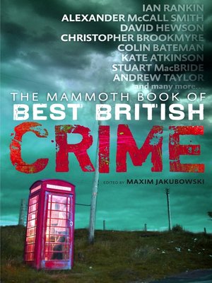 cover image of The Mammoth Book of Best British Crime 8